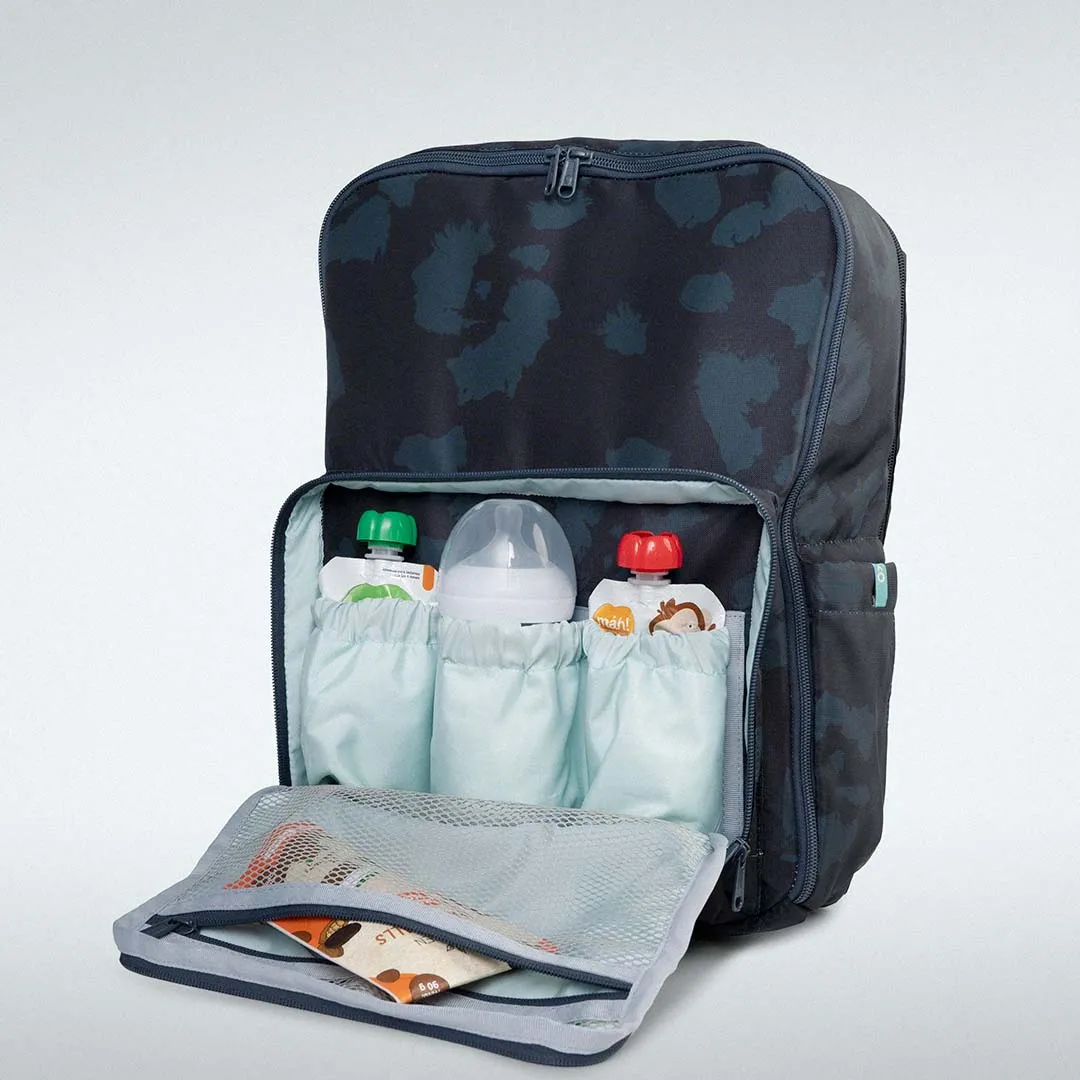 Green Rainbow Diaper Bag Backpack - Image 3