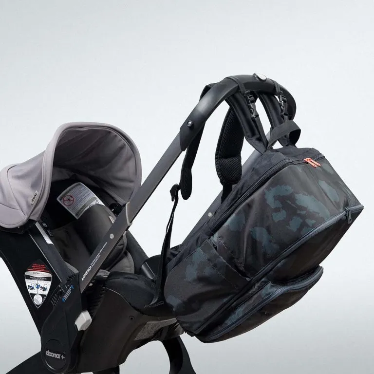 Green Rainbow Diaper Bag Backpack - Image 6