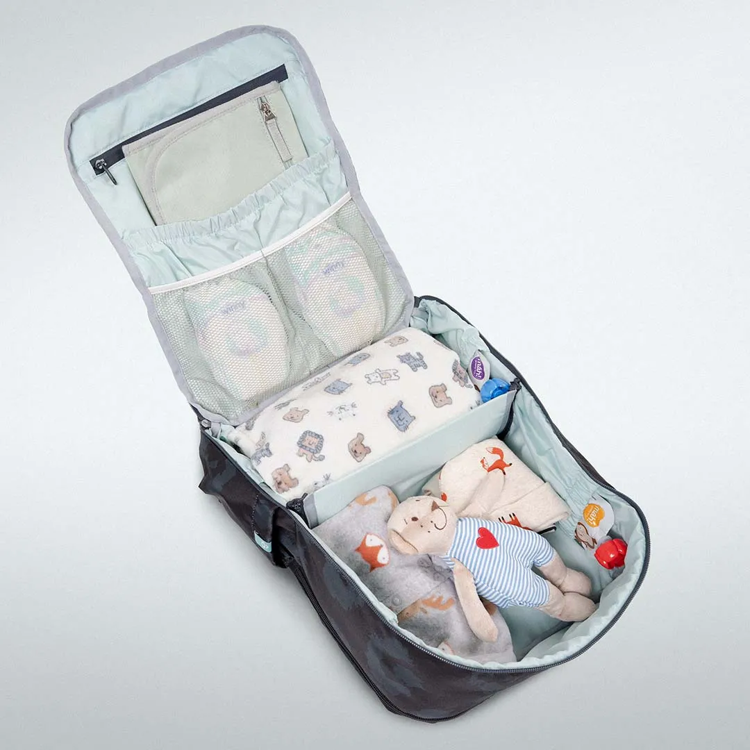 Green Rainbow Diaper Bag Backpack - Image 4