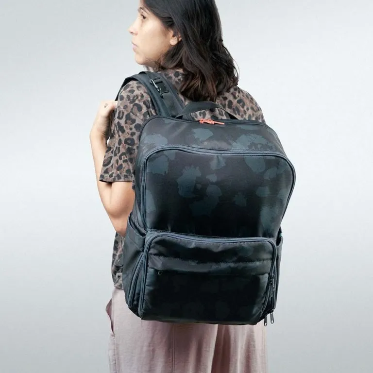 Green Rainbow Diaper Bag Backpack - Image 9